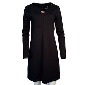 Long sleeve small black dress by ROYAL ROBBINS